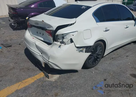 2018 Infiniti Q50 3.0T Luxe from USA, damaged, VIN JN1EV7AP8JM350677